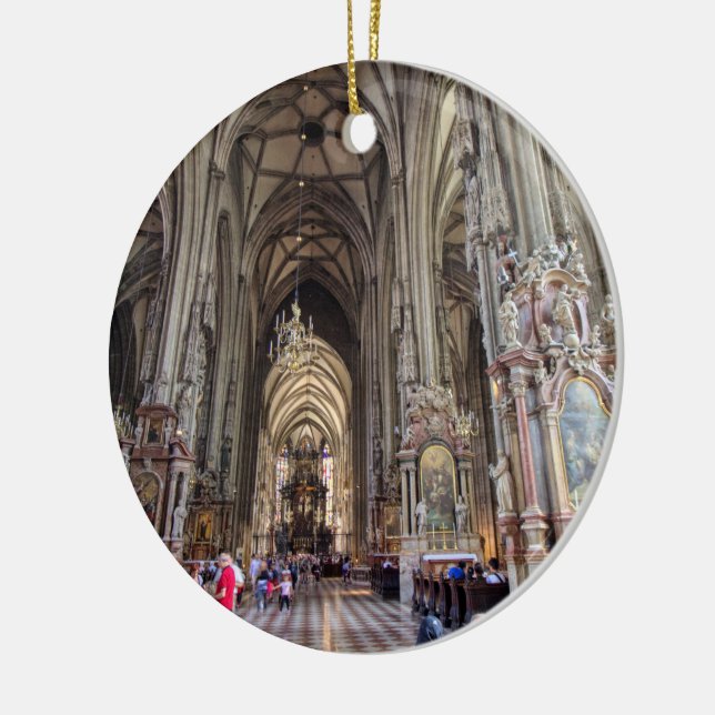 Adorno De Cerámica Stephansdom, Viena Austria (Izquierda)