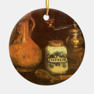 Adorno De Cerámica Still Life with Coffee Mill de Vincent van Gogh