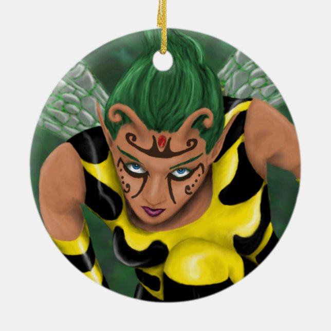 Adorno De Cerámica Stinger (Atrás)