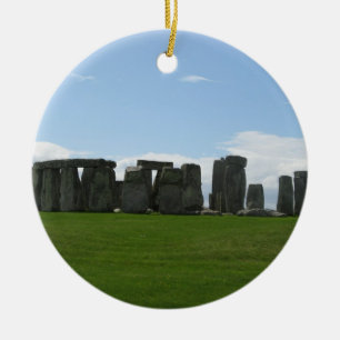 Adorno De Cerámica Stonehenge Inglaterra Fotografía de Paisaje