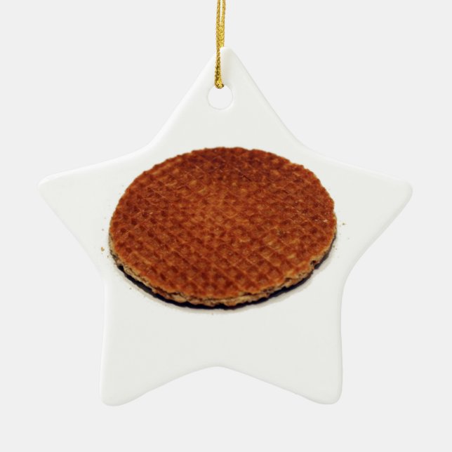 Adorno De Cerámica Stroopwafel (Frente)