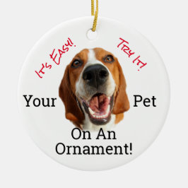 Adorno De Cerámica Su Mascota En