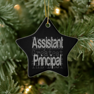 Adorno De Cerámica Subdirector Extraordinario