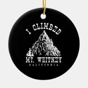 Adorno De Cerámica Subí Mt. Whitney California