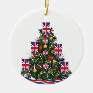 Adorno De Cerámica Sudaderas feas de Navidad para toda tu familia bri