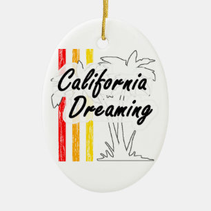 Adorno De Cerámica Sueño de California