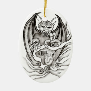 Adorno De Cerámica Sueño de medianoche - Devils