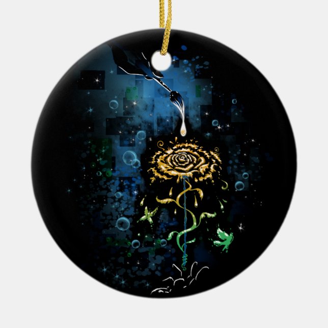 Adorno De Cerámica Sueños creativos (Frente)