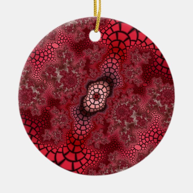 Adorno De Cerámica Sueños de frambuesa (Frente)