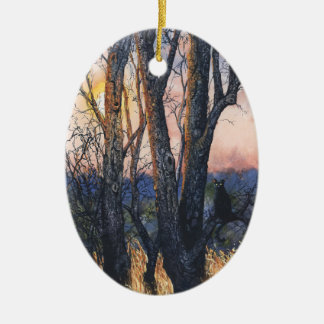 Adorno De Cerámica Sundown Ornament