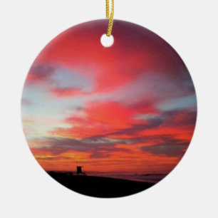 Adorno De Cerámica Sunrise at Newport Beach, CA