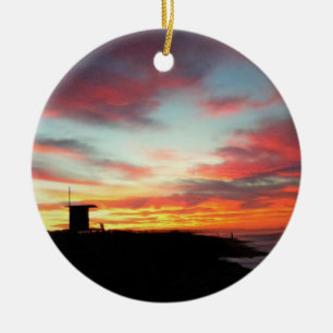 Adorno De Cerámica Sunrise at Newport Beach, CA