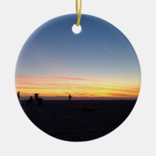 Adorno De Cerámica Sunset perfecto en Huntington Beach, California