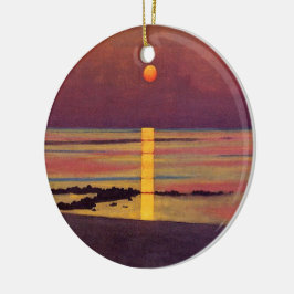 Adorno De Cerámica Sunset (por Félix Vallotton)