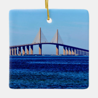 Adorno De Cerámica Sunshine Skyway Bridge