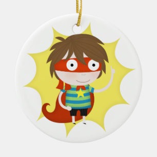 Adorno De Cerámica Superhéroe futuro