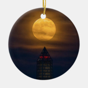 Adorno De Cerámica Superluna por monumento a Washington