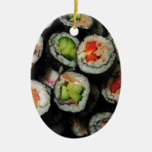 Adorno De Cerámica Sushi