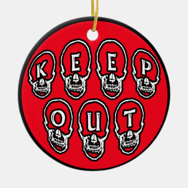 Adorno De Cerámica Suspensión de puerta para el sitio adolescente (Frente)