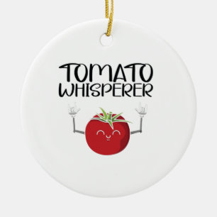 Adorno De Cerámica Susurrador de Tomates