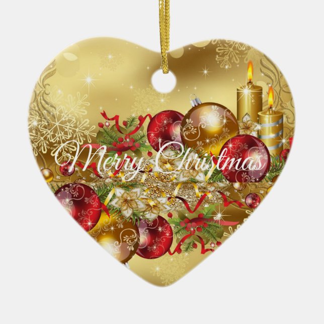 ADORNO DE CERÁMICA SUZANNE ELIZABETH NAVIDADES COLLECTION CERAMIC ORN (Frente)