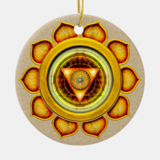 Adorno De Cerámica Swadhisthana o Sacral la 2ª Chakra