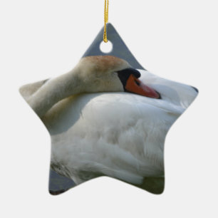 Adorno De Cerámica Swan