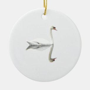 Adorno De Cerámica Swan