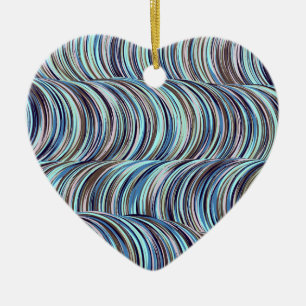 Adorno De Cerámica Swirls