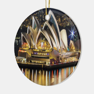Adorno De Cerámica Sydney - OPERA HOUSE - vista