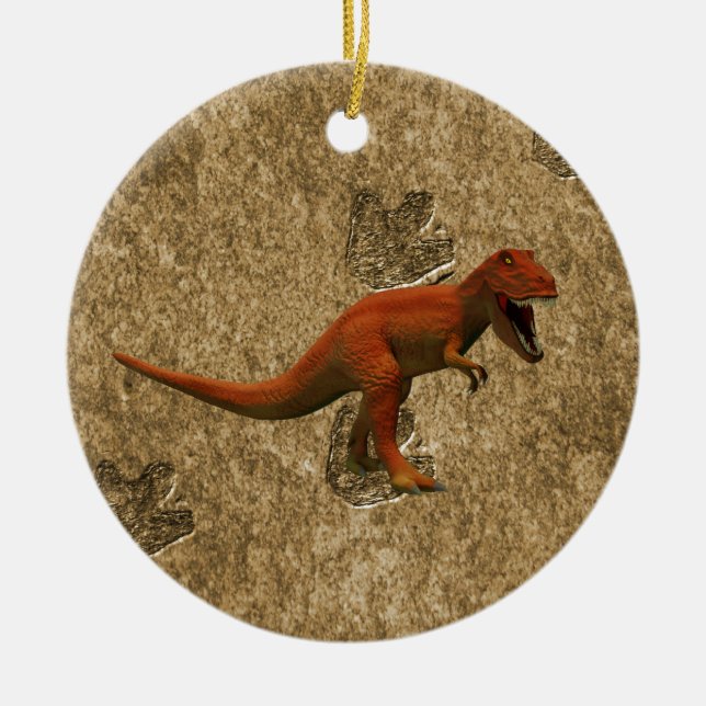 Adorno De Cerámica T Rex (Frente)