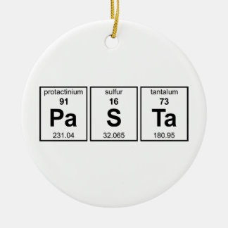Adorno De Cerámica Tabla periódica PaSTa