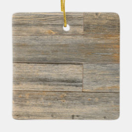 Adorno De Cerámica Tablas de madera rústica con luz desgastada