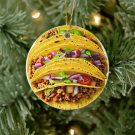 Adorno De Cerámica Tacos