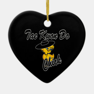 Adorno De Cerámica Tae Kwon Do Chick #4
