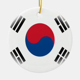 Adorno De Cerámica Taeguki, bandera surcoreana