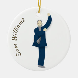 Adorno De Cerámica Tai Chi
