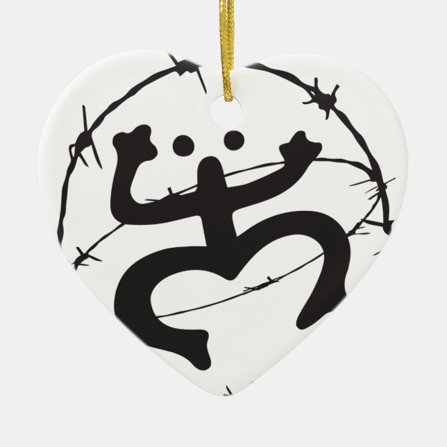 Adorno De Cerámica Taino Nativo (Frente)