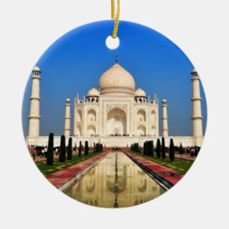 Adorno De Cerámica Taj Mahal