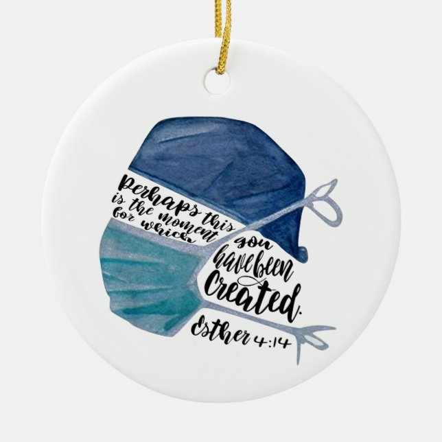 Adorno De Cerámica Tal vez este sea el momento (Frente)