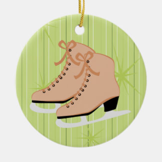 Adorno De Cerámica Tan Skates