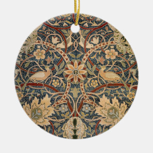 Adorno De Cerámica Tapiz Falso William Morris Bullerswood
