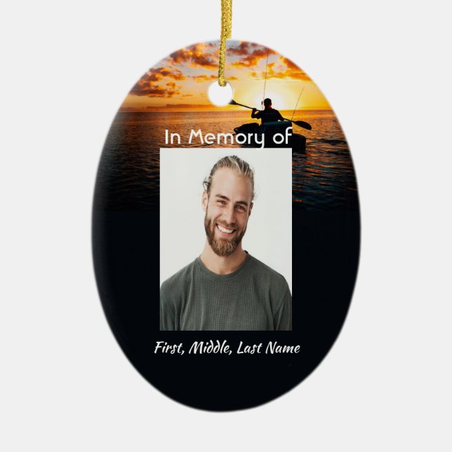 Adorno De Cerámica Tarjeta de bolsillo conmemorativa cristiana Kayaki (Frente)