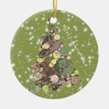 Tarjeta de vacaciones de árbol de resumen de hojas