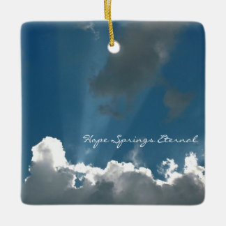 Adorno De Cerámica Tarjeta eterna de Hope Springs