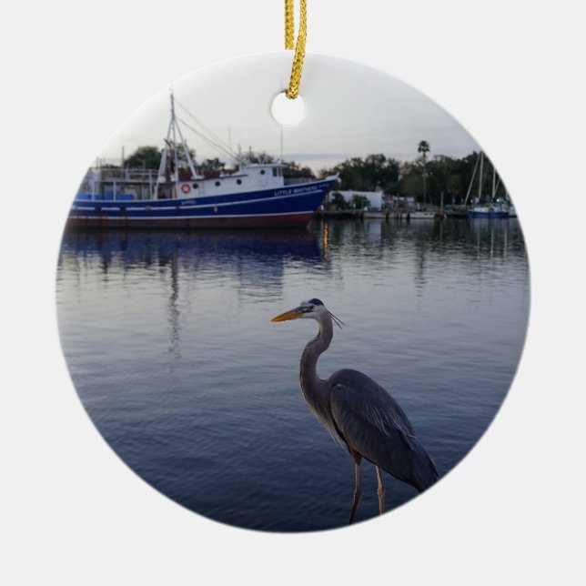 Adorno De Cerámica Tarpon Springs (Frente)