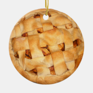 Adorno De Cerámica Tarta de Manzana al Horno