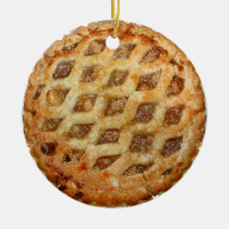 Adorno De Cerámica Tarta de Manzana Caliente y Fresca