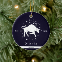 Taurus Zodiac Rótulo Horóscopo Nombre Año