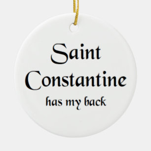Adorno De Cerámica taza de café de san constantino